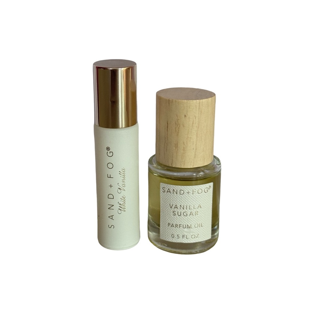 SAND + FOG Vanilla EDP Oil Roller Duo